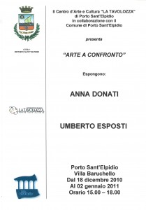 Locandina ANNA DONATI ED UMBERTO ESPOSTI