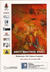 LOCANDINA BRITT BOUTROS GHALI